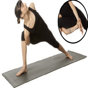 3- Baddha Parsavakonasana