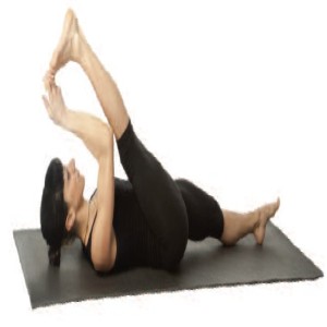 8 - Supta Padangusthasana